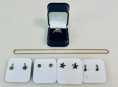 Lot 697 - A boxed 925 silver dress ring, size Q,...