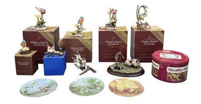 Lot 550 - COUNTRY ARTISTS; a boxed resin figure,...