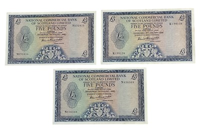 Lot 1501 - Three National Commercial Bank of Scotland Ltd...