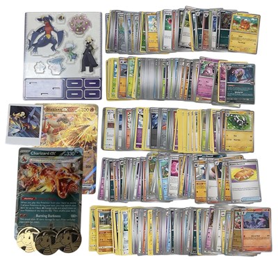 Lot 500 - A collection of assorted Pokémon cards,...
