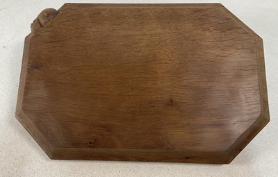 Lot 783 - WORKSHOP OF ROBERT 'MOUSEMAN' THOMPSON; an oak...