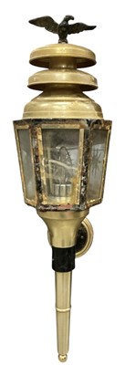 Lot 358 - An early 20th century railway carriage type...