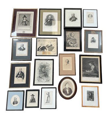 Lot 298 - A collection of approximately seventeen 18th...