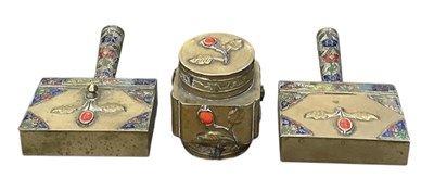 Lot 1038 - A pair of early to mid 20th century Chinese...