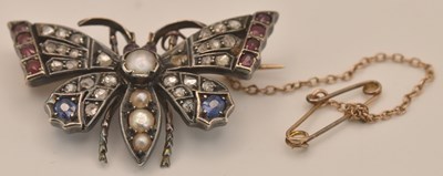 Lot 1382 - An early 20th century yellow and white metal...