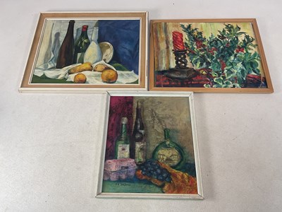 Lot 437 - F A DOLDING; oil on board, 'After a Party', 38...