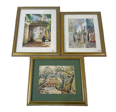 Lot 441 - F A DOLDING; watercolour, Isle of Wight, 16 x...