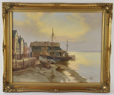Lot 323 - RICHARD TELFORD; early to mid 20th century oil...