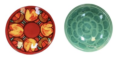 Lot 566 - POOLE POTTERY; a mid century art pottery...
