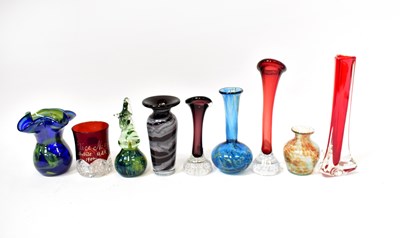 Lot 694 - A group of mid-20th century art glass to...