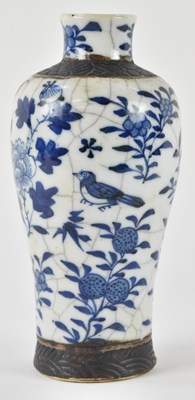 Lot 1098 - An early 20th century Chinese blue and white...
