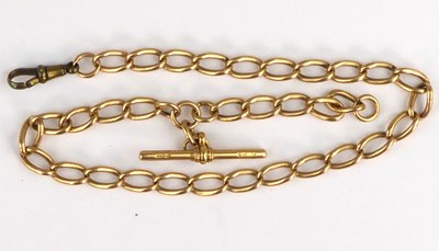 Lot 1088 - A late 19th/early 20th century 15ct gold (625)...