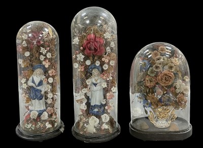 Lot 362 - A pair of early 20th century Continental hand...