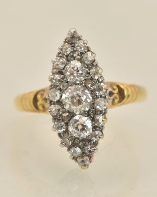 Lot 1206 - An early 20th century Art Deco style yellow...