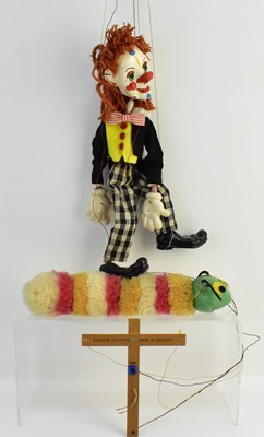 Lot 503 - PELHAM; two vintage 1950s puppets comprising a...