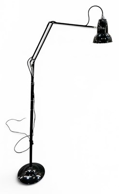 Lot 157 - ANGLEPOISE; a modern black painted original...