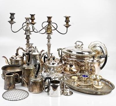 Lot 1463 - A collection of 19th century and later silver...