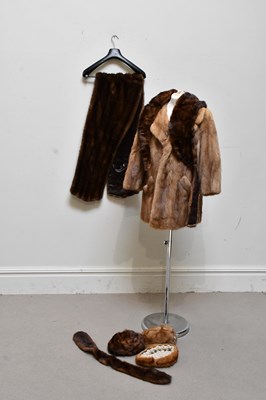 Lot 1487 - MARSHALL & SNELGROVE; a lady’s fur jacket,...