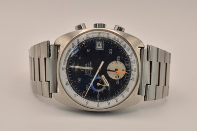 Lot 1535 - OMEGA; a gentleman's stainless steel Seamaster...