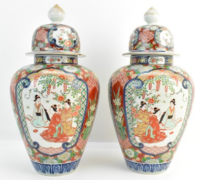 Lot 1034 - A pair of large late 19th/early 20th century...