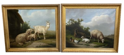 Lot 210 - UNATTRIBUTED; modern oil on canvas, rural...