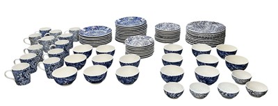 Lot 506 - RALPH LAUREN; two extensive part setting blue...