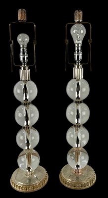 Lot 143 - RALPH LAUREN; a pair of modern contemporary...