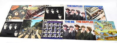 Lot 432 - THE BEATLES; eight LPs comprising 'With The...
