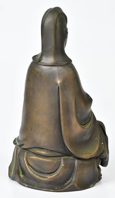 Lot 240 - A Chinese resin figure of the Bodhisattva...