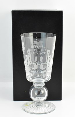 Lot 647 - BRIERLEY GLASS; a large limited edition glass...