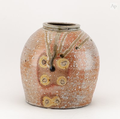 Lot 458 - PHIL ROGERS (1951-2020); a large salt glazed...