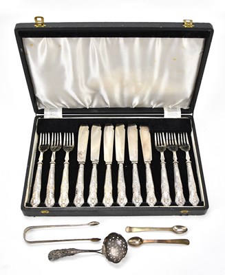 Lot 550 - B BROTHERS; a cased set of George VI...