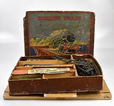 Lot 2190 - HORNBY; a boxed tinplate clockwork Flying...