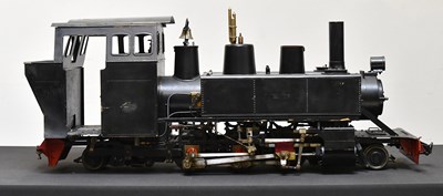 Lot 2168 - A 3.5” gauge live steam engine, overall length...