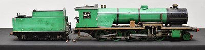 Lot 2188 - A gauge 1 live steam locomotive and tendre,...