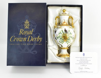 Lot 548 - ROYAL CROWN DERBY; a limited edition Equinox...
