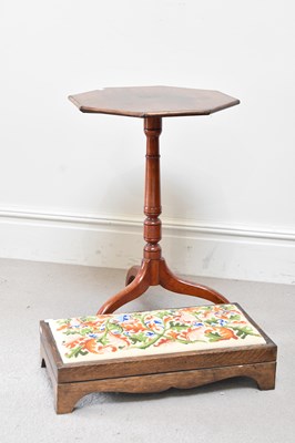 Lot 243 - A late Victorian octagonal top occasional...