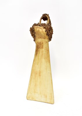 Lot 622 - A 1970s studio pottery abstract obelisk with...