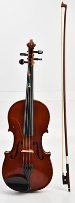 Lot 640 - A Stradivarius copy full size violin with...