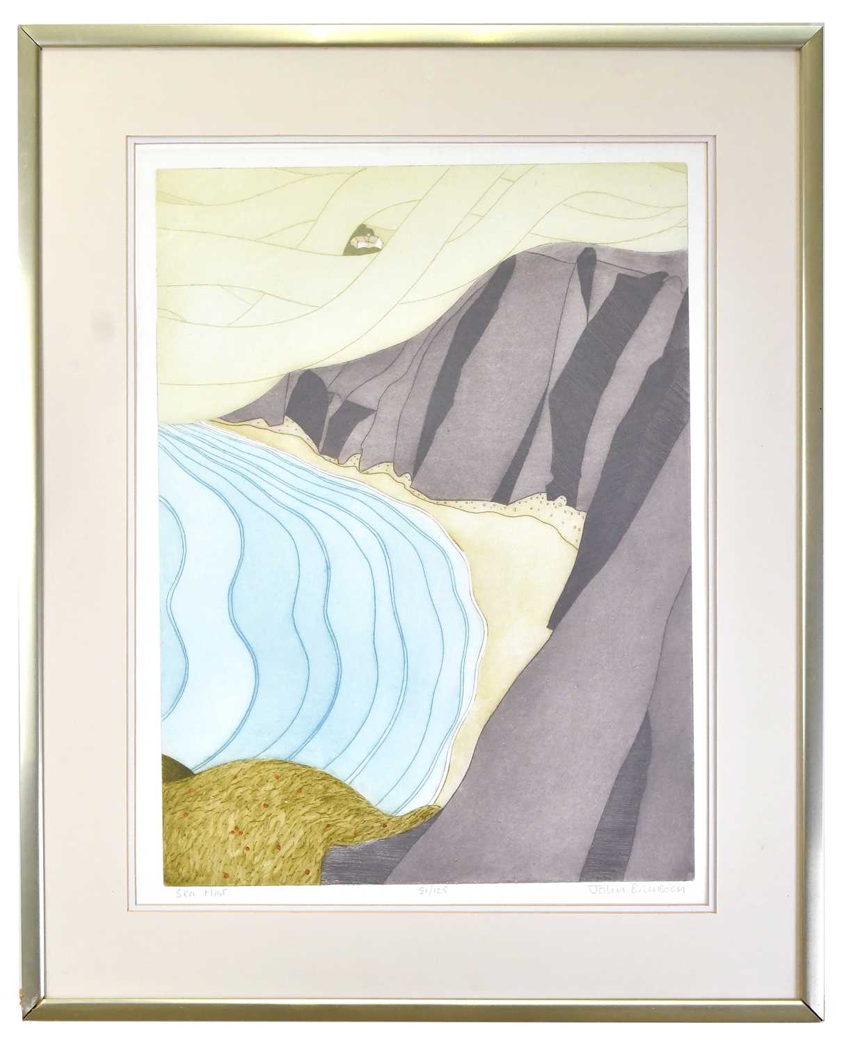 Lot 37 - JOHN BRUNSDON (1933-2014); pencil signed...