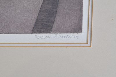 Lot 37 - JOHN BRUNSDON (1933-2014); pencil signed...