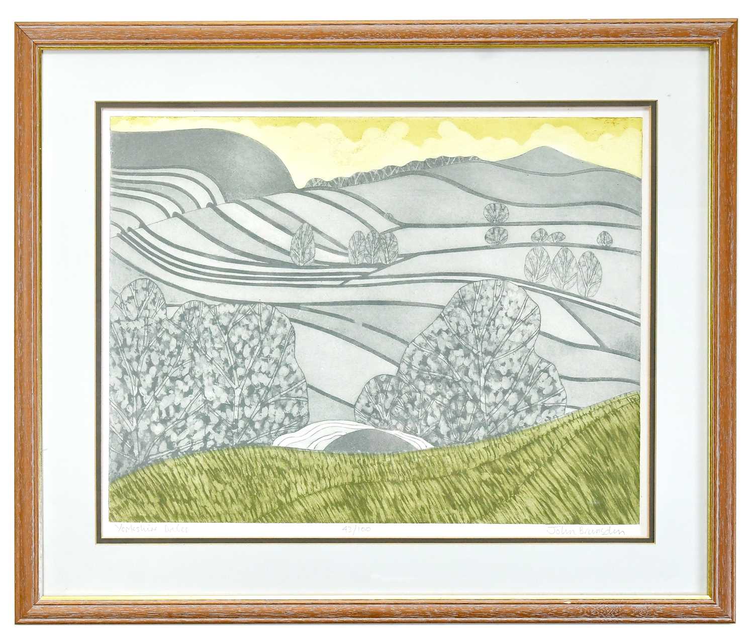 Lot 36 - JOHN BRUNSDON (1933-2014); pencil signed...