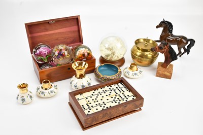 Lot 1408 - A collection of ornaments including Royal...