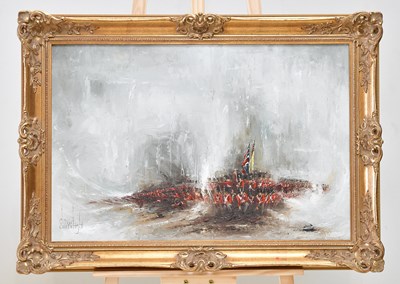 Lot 1002 - DAVID CARTWRIGHT (born 1944); oil on canvas,...