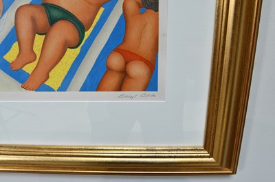 Lot 45 - BERYL COOK (1926-2008); pencil signed limited...