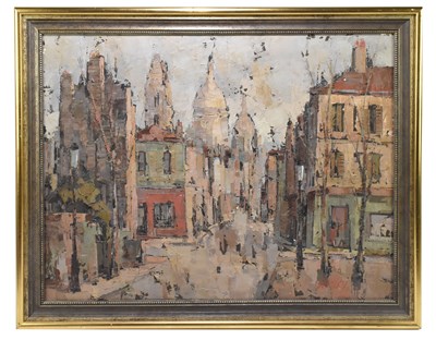 Lot 1273 - DAVID STANSKY; oil on canvas, Continental...