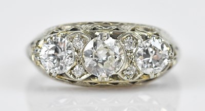 Lot 383 - An early 20th century diamond seven stone...