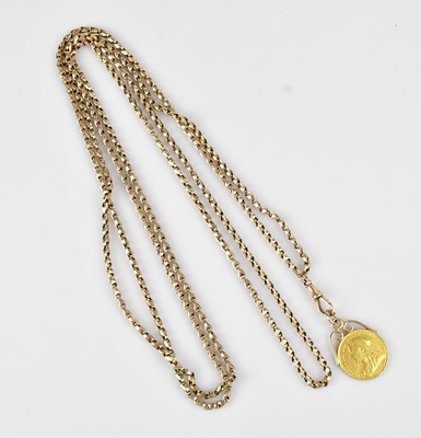 Lot 220 - A Victorian full sovereign, 1901, old head,...