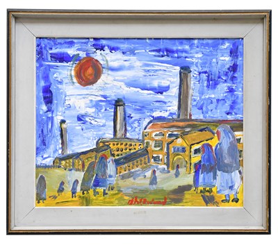 Lot 208 - AFTER JAMES LAWRENCE ISHERWOOD; oil on board, '...