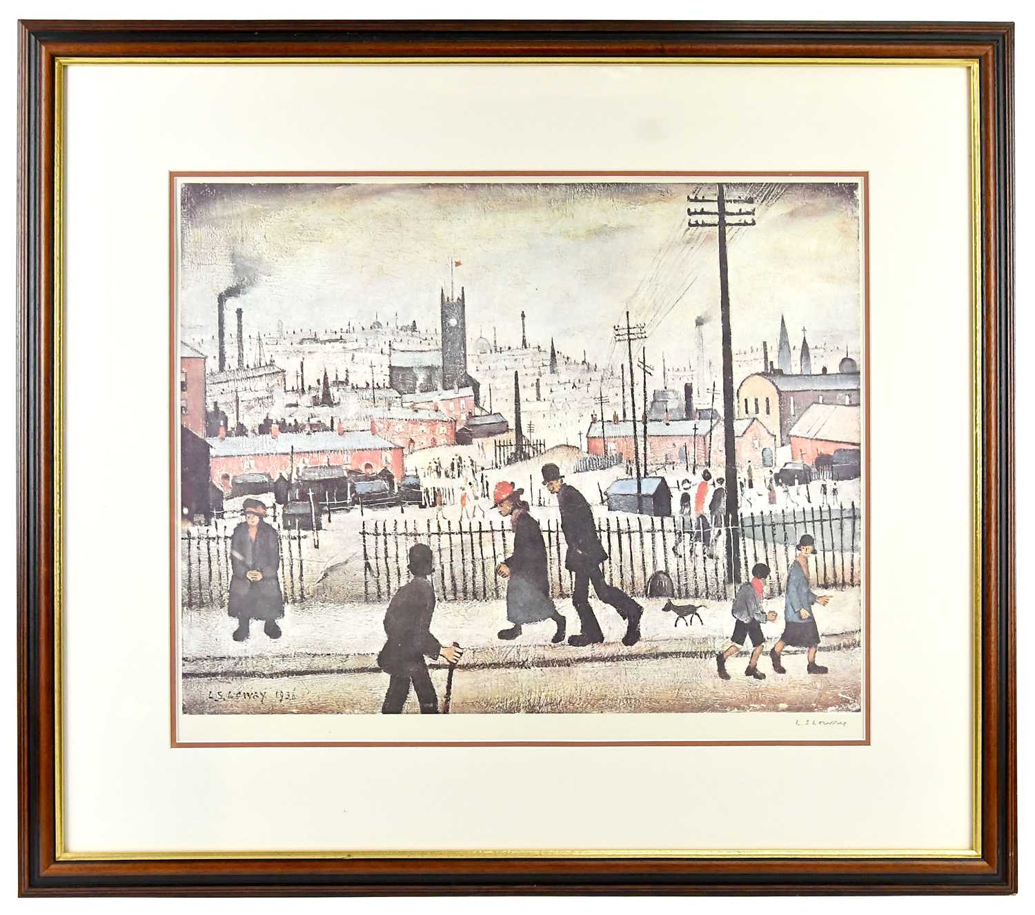 Lot 3 - LAURENCE STEPHEN LOWRY RA RBA (1887-1976);...